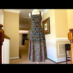 Tory Burch Sequin Floral Wildflower Cotton Dress - 2